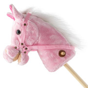 Hobby Horse so zvukom a kolieskami Rosie Baby Mix pink