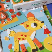 Penové obrázky Lesné zvieratká 3+