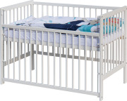 Detská postieľka s kompletnou výbavou 120 x 60 cm Scarlett Panu