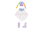 Rainbow High Junior Fashion bábika v rockovej kapele