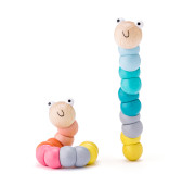 Červ/húsenica kĺbový drevo 16 cm