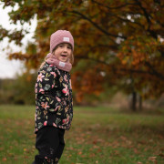 Zimná čiapka Teddy fleece double Cyclamen pink Esito