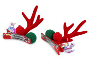 Párty sponky do vlasov vianočné