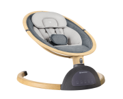 Hojdacie lehátko elektrické Ashlee Dark Grey KikkaBoo