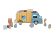 Nákladiak so sklápačkou drevený Little Dutch