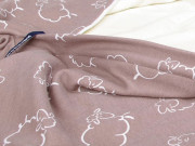 Merino spací vak s nožičkami ovečky hnedej