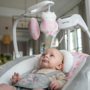 Hojdačka vibrujúca s melódiou Cassidy 0 m+, do 9 kg Ingenuity