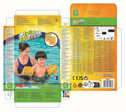 Nafukovacie rukávniky Step C Wondersplash S-M 25 x 15 cm Bestway