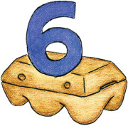 Mini hra pre deti Zahlendino Haba