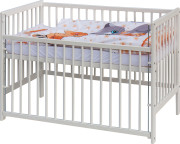 Detská postieľka s kompletnou výbavou 120 x 60 cm Tery Scarlett