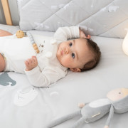 2-dielny bavlnený set do postieľky 0 m+ bonjourbébé