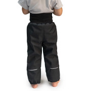 Detské softshellové otepľovačky na zimu Lamb Black Esito