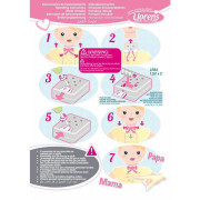 New Born 74040 Llorens - žmurkacia realistická bábika so zvukmi 42 cm