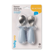 Príbor detský so zábranou 12 m+ BabyOno