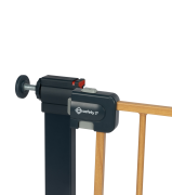 Zábrana Easy Close Metal Wood Effect Safety 1st