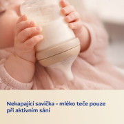 Cumlík na fľašu Natural Shape 0 m+ 2 ks Canpol babies