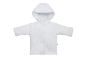 Kabátik s kapucňou wellsoft Biele kolieska Baby Service