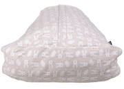 Letný 3D spací vak bambus béžový zajac