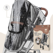 Uni pláštenka na kočík 3 v 1 (ochrana pred dažďom, snehom a vetrom) Sipo