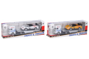 Auto nákladný ťahač so závodným autom 18,5 cm