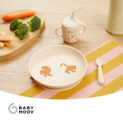 Silikónová jedálenská sada Grown-Up Meal Set Little Babymoov