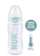 Dojčenská fľaša NUK Fc Anti-colic s kontrolou teploty 300 ml Uni