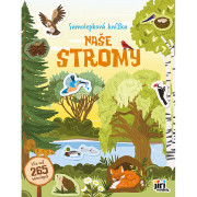 Samolepková knižka Naše stromy