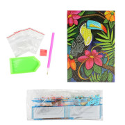 Kreatívna sada diamantový denník s nalepovacími diamantmi