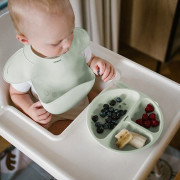 Silikónový delený tanierik s prísavkou BabyOno
