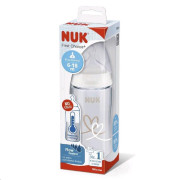 Dojčenská fľaša NUK FC+Temperature Control 300 ml BOX-Flow Control cumlík