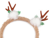Čelenka do vlasov vianočná / párty
