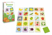 Pexeso Ovocie a zelenina 48 ks pevných kartičiek
