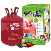 Hélium na 30 balónikov + 30 farebných balónikov sada