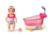 Súprava s vaňou a bábikou Baby born Minis