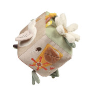 Senzorická textilná kocka Cow Bingo BabyOno