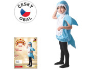 Šaty na karneval žralok, 92-104 cm