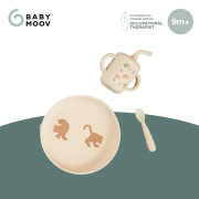 Silikónová jedálenská sada Grown-Up Meal Set Little Babymoov