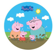 Vodná podložka na hranie splash pad Peppa Pig, priemer 150cm