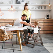 Hauck Pultík plast k stoličke Alpha+/Beta+ biely