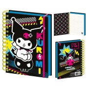 Krúžkový blok A5 Kuromi