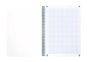 Blok špirálový Oxford RecUp A4/50 lisov, štvorčekový, mix Oxford
