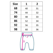 Softshellové dojčenské nohavice New Baby Ružové Veľ. 92 (18-24 m) POUŽITÉ