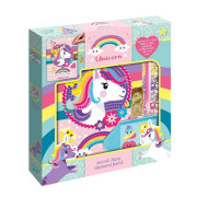 Diamantový denník Jednorožec Totum