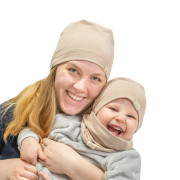 Bavlnený nákrčník Latté béžová Esito