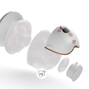 Odsávačka materského mlieka Single Hands-free Mamaflow Kinderkraft