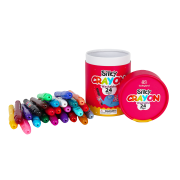 Jemné voskovky umývateľné 24 ks