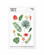 Vodeodolné dočasné tetovačky Tropické rastliny TATTonMe