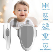 Bezpečnostný zámok na dvierka rúry, odolný voči teplu 1 ks Sipo