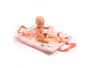 Prebaľovacia podložka pre bábiky Pink Peak Djeco Pomea