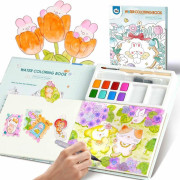 Kreatívna kniha Maľovanie vodovými farbami Pet Paradise Jarmelo